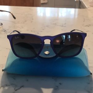 Purple ray ban sunglasses